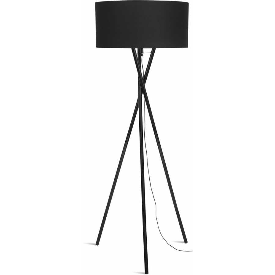 Its About RoMi Hampton Floor Lamp Black
